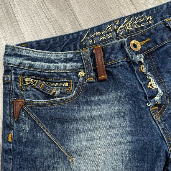 ReRock for Express Demim Jean Shorts - Picture 2 of 6